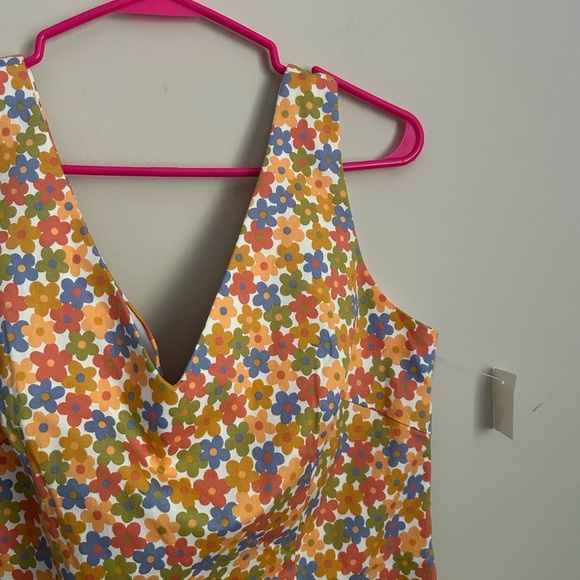 Mario Balthazar Retro Floral Printed Dress Size 12 - Picture 2 of 7